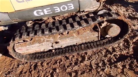 mini excavator tracks squeaking|youtube squeaky track.